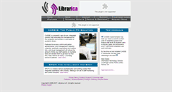 Desktop Screenshot of librarica.com