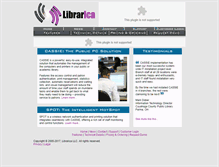 Tablet Screenshot of librarica.com